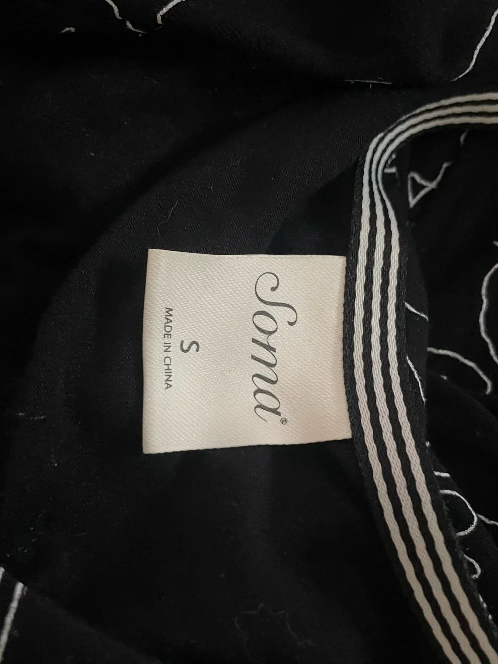 Sleeveless Black Floral Maxi Loungewear Nightgown Size Small